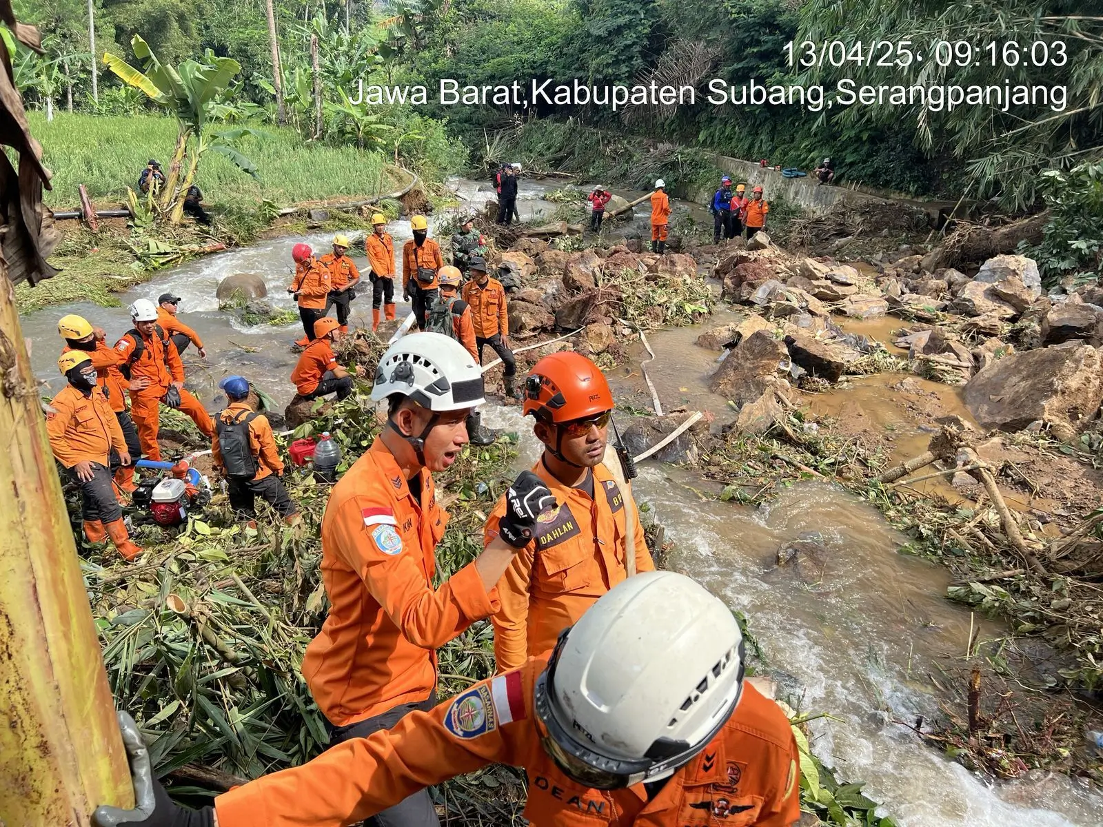 Tanah Longsor di Kabupaten Subang, Satu Warga Dilaporkan Hilang